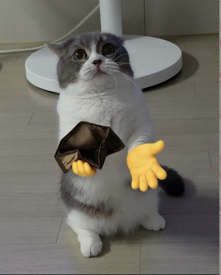 standing up just to beg